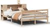 vidaXL Massivholzbett mit Regal ohne Matratze 135x190 cm Kiefernholz 3322197 Bild 2