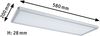 Paulmann No. 71010 LED Panel Atria Shine 580x200 mm 4000K 22W Chrom matt dimmbar Bild 3