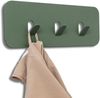 Garderobenleiste >Tilly< in grün, Metall - 30x10x3cm (BxHxT) Bild 3