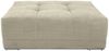 Polsterhocker XXL für Big-Sofa 120x120, Federkern Polstersitz in Cord Beige Grau Bild 4