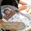 Babydecke Kuscheldecke Baby Decke - Kinderdecke Kinderwagen Blanket Babydecken, Totsy Baby Bild 3