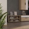 Wohnzimmerschrank Berno Sonoma 70.8 x 38.9 cm mit 2 Fächern Vicco Bild 3
