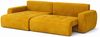 Kaiser Möbel Ecksofa mit Schlaffunktion und Bettkasten Ivo L aus Veloursstoff Salvador, Ecksofa mit Schlaffunktion, ausziehbar,mit Schlaffunktion,integrierter Stauraum Bild 4