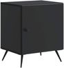 vidaXL Nachttisch 2 pcs Schwarz 43 x 34,5 x 50 cm Holzwerkstoff 895488 Bild 3