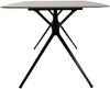 7012 Esstisch, Platte: Sintered Stone anthrazit, Gestell stativ Alu anthrazit Bild 4