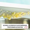 WESTMARK Spätzlereibe Set, 2tlg, 1 Spätzlereibe mit flexiblem Schaber, Spatzl + 1 Schöpflöf, ABS, PA, inkl. Schöpflöffel Bild 3