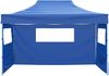 vidaXL Party-Zelt Blau 291 x 431 x 315 cm Oxford-Stoff 42023619 Bild 2