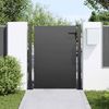 vidaXL Gartentor Schwarz 105 x 130 cm Pulverbeschichteter Stahl 42015905 Bild 3