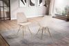 Esszimmerstuhl 2er Set Cara Cord Beige Goldbeine Skandinavisches Design Bild 3