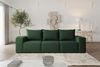 Sofa Designersofa ESTELLE 3-Sitzer in Stoff Opera Velvet Dunkelgrün Bild 2