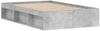 vidaXL Bettgestell Betongrau 120x190 cm 3203897 Bild 5