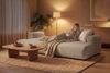 OTTO home Ecksofa VEEVIA L-Form, Schlafsofa, Verlässliche Qualität, Breite 256cm, mit Bettkasten, belastbar bis 480kg, inklusive Rücken- und Zierkissen Bild 3