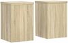 vidaXL Pflanzenständer 2 Stk. Sonoma-Eiche 20x20x30 cm Holzwerkstoff 852899 Bild 2