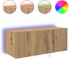 vidaXL TV-Wandschrank Artisan-Eiche 80 x 35 x 31 cm Holzwerkstoff 863106 Bild 4