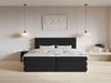 Selsey 'Alegre' Boxspringbett mit Bettkasten, schwarz, 160x200 cm Bild 3