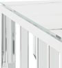 vidaXL Couchtisch Silbern 80x80x40 cm Edelstahl und Glas 350059 Bild 5