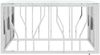 vidaXL Couchtisch Silbern 80x80x40 cm Edelstahl und Glas 350059 Bild 4