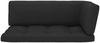 vidaXL 2-Sitzer-Palettensofa Schwarz Imprägniertes Kiefernholz 3066656 Bild 5