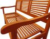 Gartenbank Akazie 150 cm 3-Sitzer Sitzbank CORUNA 59356800 Bild 2