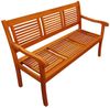 Gartenbank Akazie 150 cm 3-Sitzer Sitzbank CORUNA 59356800 Bild 5