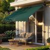 Klemmmarkise Stem 150x120x220-309 cm Dunkelgrün [pro. tec] Bild 5