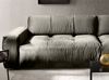 KAWOLA Big Sofa PALACE 3-Sitzer mit Sitztiefenverstellung Velvet silver 74 x 120 x 298 cm Bild 2