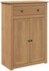 vidaXL Schuhschrank PANAMA 80x40x114 cm Massivholz Kiefer 4016391 Bild 2