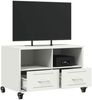 vidaXL TV-Schrank Weiß 68x39x43,5 cm Stahl 846703 Bild 5