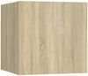 vidaXL 6-tlg. TV-Schrank-Set Sonoma-Eiche Spanplatte [3079035] Bild 3