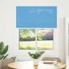 vidaXL Plissee Blau 105x100 cm Stoffbreite 104,4 cm Polyester 4015178 Bild 2
