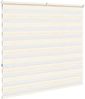 vidaXL Doppelrollo Marmorbeige 165x150cm Stoffbreite 160,9 cm Polyester 4014664 Bild 4