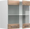 Hängeschrank R-Line Sonoma 60 cm mit Glastüren Vicco Bild 5