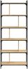 vidaXL Bücherregal 6 Böden Sonoma-Eiche 76x32x192 cm Holzwerkstoff 833946 Bild 4
