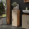 Midischrank Irma Goldkraft Eiche 30 x 81 cm Vicco Bild 3