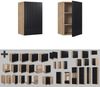 Hängeschrank Fame-Line Schwarz gestreift 45 cm Vicco Bild 5