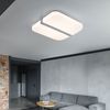 LED Deckenleuchte, chrom, quadrat, L 33,5 cm Bild 4