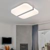 LED Deckenleuchte, chrom, quadrat, L 33,5 cm Bild 5