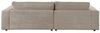 KAWOLA Sofa MADELINE Ecksofa Cord taupe Longchair links 85 x 190 x 270 cm Bild 4