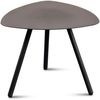 Beistelltisch >Mira 1< Metall, pulverbeschichtet, in anthrazit - 50x40x50 (BxHxT) Bild 2