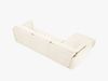 Micadoni Ecksofa Kaelle 4-Sitzer Links Chenille Over The Horizon Helles Beige Bild 3