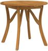 vidaXL Gartentisch Ø 85 cm Massivholz Akazie 363302 Bild 2