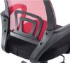 Bürostuhl Ergonomisch ZEOS Schreibtischstuhl mit Netzbespannung Höhenverstellbarer Drehstuhl, Arbeitsstuhl mit Armlehne Computerstuhl 120 kg Rot Bild 3