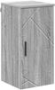 vidaXL Badezimmerschrank Wandmontiert Graues Sonoma 30 x 31,5 x 61 cm 883350 Bild 2