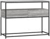 vidaXL Konsolentisch Grau Sonoma 100x40x75 cm Holzwerkstoff 834153 Bild 2