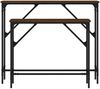 vidaXL Konsolentische 2 Stk. Braun Eichen-Optik Holzwerkstoff 834144 Bild 4