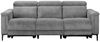 Places of Style 3-Sitzer Lund Cord, mit manueller o. elektrischer Relaxfunktion in 2 Sitzen, USB, Kopfteilverstellung, Breite 222 cm Bild 3