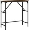 vidaXL Konsolentisch Räuchereiche 75x32x75 cm Holzwerkstoff 834062 Bild 2