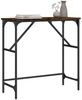 vidaXL Konsolentisch Räuchereiche 75x32x75 cm Holzwerkstoff 834062 Bild 3