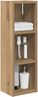 vidaXL Badezimmer-Wandschrank Kunsthandwerk Eiche 20 x 16 x 62,5 cm 889310 Bild 3