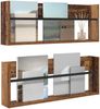 vidaXL Magazinregal 2 pcs Altholz 80 x 12 x 30 cm Holzwerkstoff 890813 Bild 3